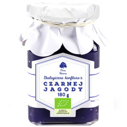 DARY NATURY KONFITURA Z CZARNEJ JAGODY BIO 180 g