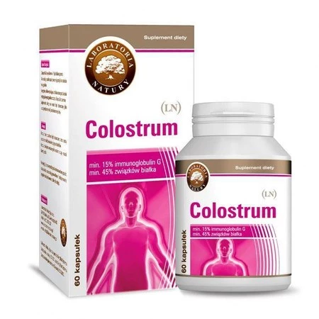 Colostrum 60kaps. LABORATORIA NATURY