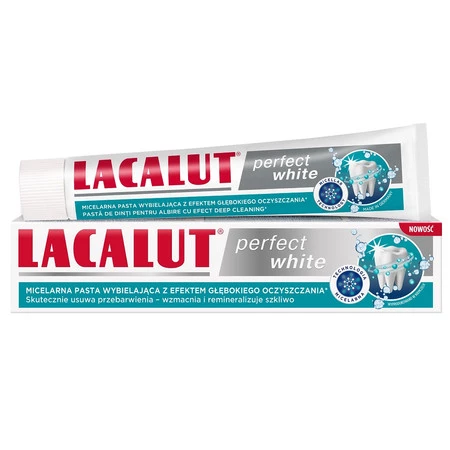 Lacalut Pasta do zębów Perfect White 75ml
