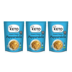 Zestaw: 3x Keto Chef Makaron Konjac Typu Noodle Pappardelle Bezglutenowy Bio 270g