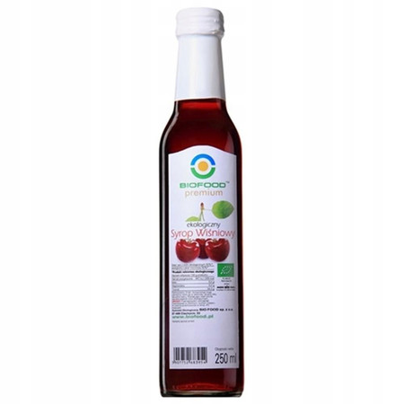 SYROP WIŚNIOWY BIO 250 ml - BIO FOOD