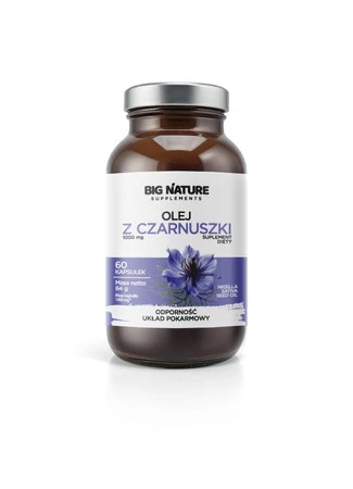 Big Nature Olej z czarnuszki 60 szt.