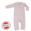 Lodger Pajacyk piżamka niemowlęca bawełniana jasny róż Basic Rib Tan r. 56