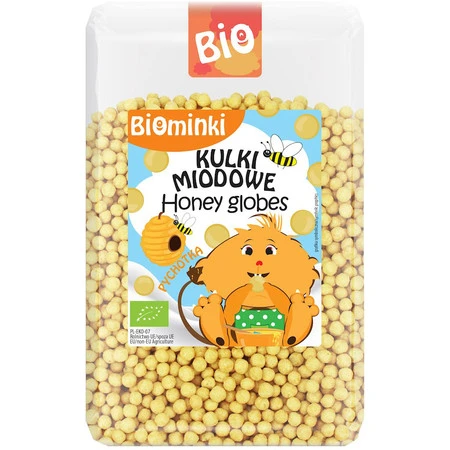 Biominki Kulki miodowe BIO 500 g