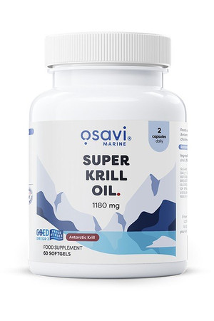 Osavi Super Krill Oil, 1180mg - 60 kaps.