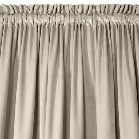 ZASŁONA GOTOWA D91 ROSA NA TAŚMIE 140 X 270 CM BEŻOWY