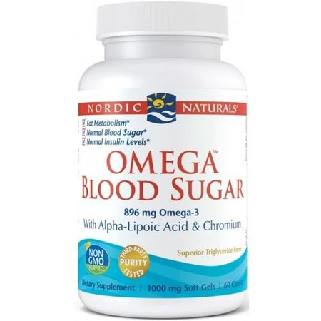 Nordic Naturals Omega Blood Sugar 60 kaps.