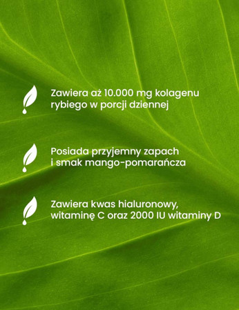 Zestaw 2x Essensey Kolagen Rybi Premium 10 000mg - 321g smak mango - pomarańcza