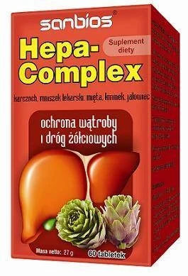 Sanbios Hepa Complex 60 T  Zdrowa Wątroba