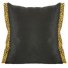 POSZEWKA VIVIANE 45 X 45 CM CZARNY
