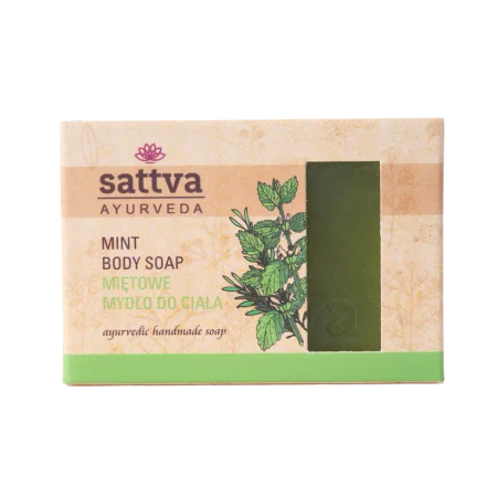 Sattva - Mydło do ciała w kostce Mięta 125g