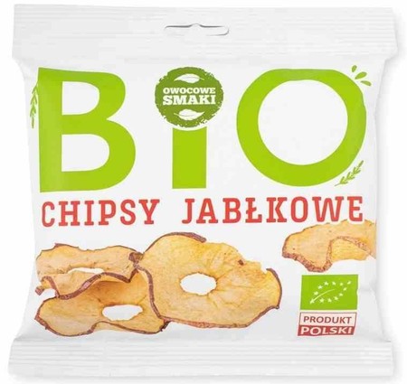 Owocowe Smaki − Chipsy jabłkowe BIO − 20 g