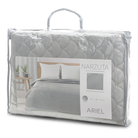 NARZUTA ARIEL 220 X 240 CM SREBRNY