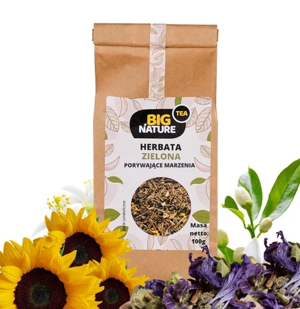 Herbata zielona PORYWAJĄCE MARZENIA 100g