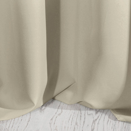 ZASŁONA GOTOWA RITA NA TAŚMIE 140 X 270 CM CIEMNOBEŻOWY