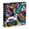 Mudpuppy Puzzle rodzinne świecące w ciemności Ptaki 500 elementów 8+