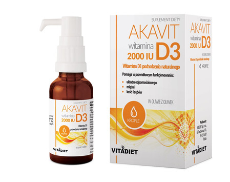 Vitadiet Akavit Witamina D3 2000 IU 29,4 ml