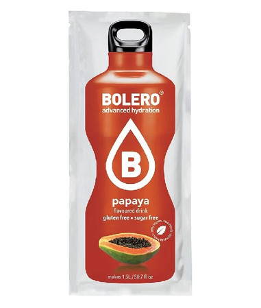 Bolero Papaya 9g napój w proszku bez cukru