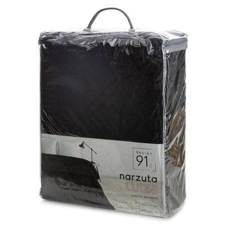 NARZUTA D91 LUIZ 8 200 X 220 CM CZARNY