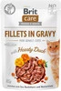 BRIT Care Cat GF Adult Hearty Duck Kaczka Sos 85g