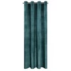 ZASŁONA GOTOWA MELANIE 140 X 250 CM CIEMNOTURKUSOWY
