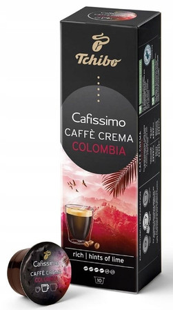 Tchibo kawa Cofissimo Barista Colombia 10 szt w kaspułkch