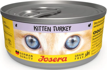 JOSERA Cat Wet Kitten Turkey Indyk puszka 85g