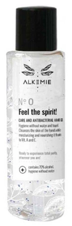 Alkmie − Feel The Spirit, pielęgnujący, antybakteryjny żel do rąk − 100 ml