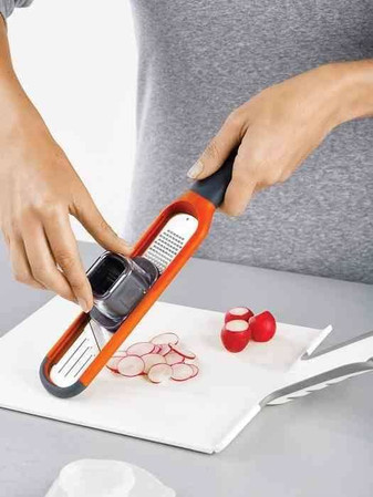 JJ - Tarka z plastrownikiem Handi-Grate™, pomarańc