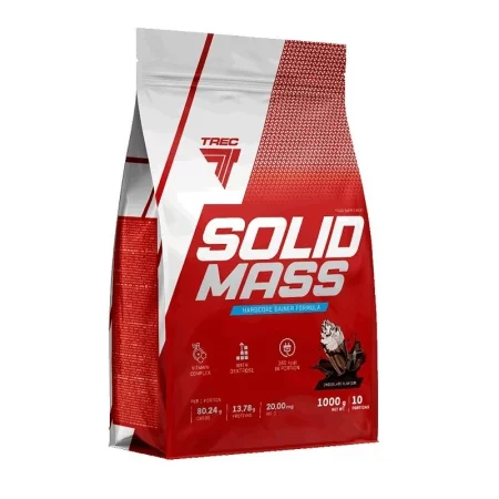 Trec SOLID MASS Gainer na Masę 1000g smak czekolada