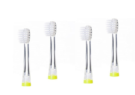 BRUSHBABY KOŃCÓWKI DO SCZOTECZKI KIDZSONIC 3-6l 4szt