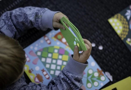 Janod Zestaw kreatywny Mozaika Zwierzęta 3+