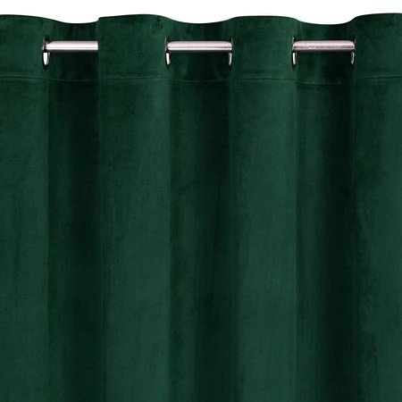ZASŁONA GOTOWA ARIADNA 140 X 250 CM CIEMNOZIELONY
