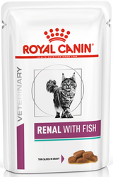 ROYAL CANIN VET RENAL Feline Fish RYBA 85g