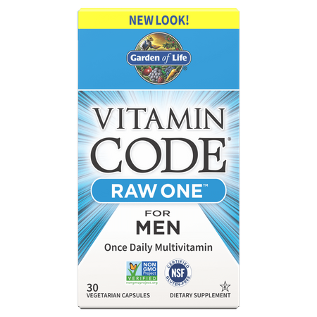 Garden of Life Vitamin Code RAW One for Men 30 kaps.