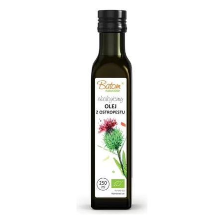 OLEJ Z OSTROPESTU PLAMISTEGO VIRGIN BIO 250 ml - BATOM