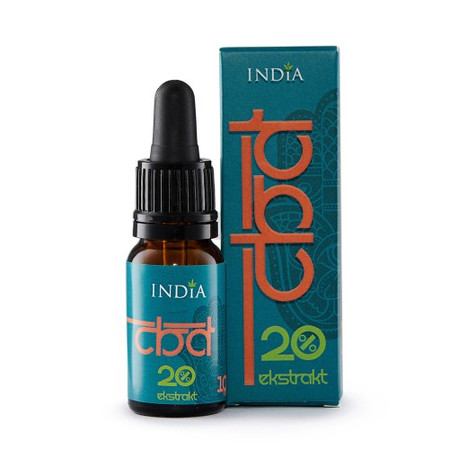 India Olejek CBD 20% (ekstrakt) 10 ml CBD CBC CBG