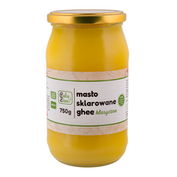 Palce lizać Masło Sklarowane Ghee Naturalne 750g