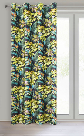 ZASŁONA GOTOWA D91 LIVY 140 X 250 CM CZARNY