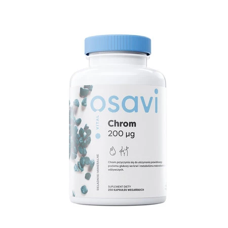 Osavi Chrom 200µg suplement diety 250 kaps.