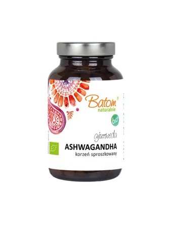 AJURWEDA ASHWAGANDHA BIO 250 TABLETEK 125 g -BATOM