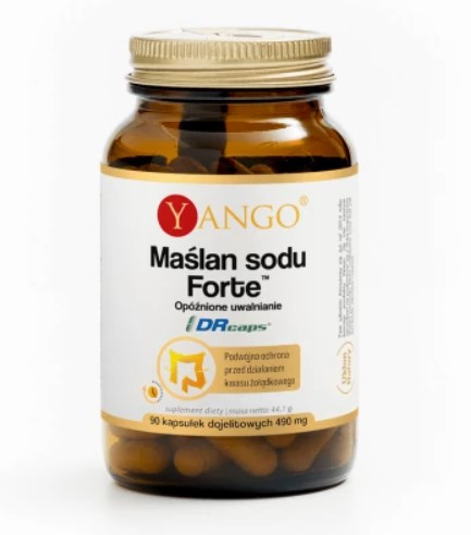 Yango Maślan Sodu forte 90 kaps. - Nabea.pl