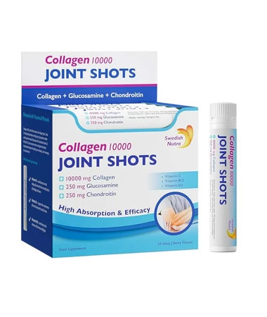 Swedish Nutra Collagen 10 000 mg Joint Shots kolagen na stawy 20 szt. x 25 ml