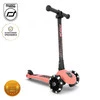 SCOOTANDRIDE Highwaykick 3 LED Hulajnoga składana ze świecącymi kółkami 3+ Peach