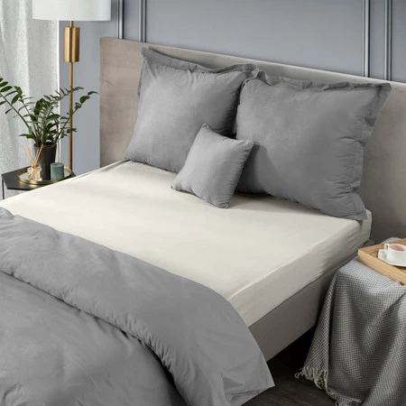 PRZEŚCIERADŁO NOVA 220 X 210 CM KREMOWY