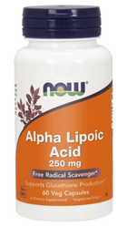 NOW FOODS Alpha Lipoic Acid 250 mg (60 kaps.)