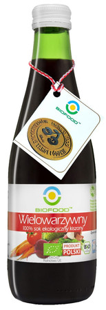 Sok wielowarzywny kiszony B/C BIO 300 ml