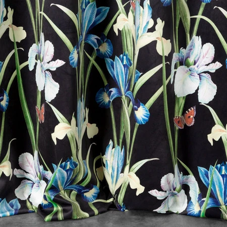 ZASŁONA GOTOWA MAJA 140 X 250 CM CZARNY