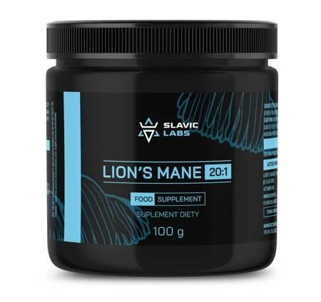 Slavic Labs Lion’s Mane Soplówka Jeżowata DER 20:1 na lepsze samopoczucie 100 g