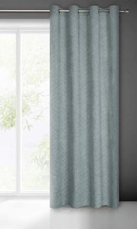 ZASŁONA GOTOWA ISLA 140 X 250 CM STALOWY